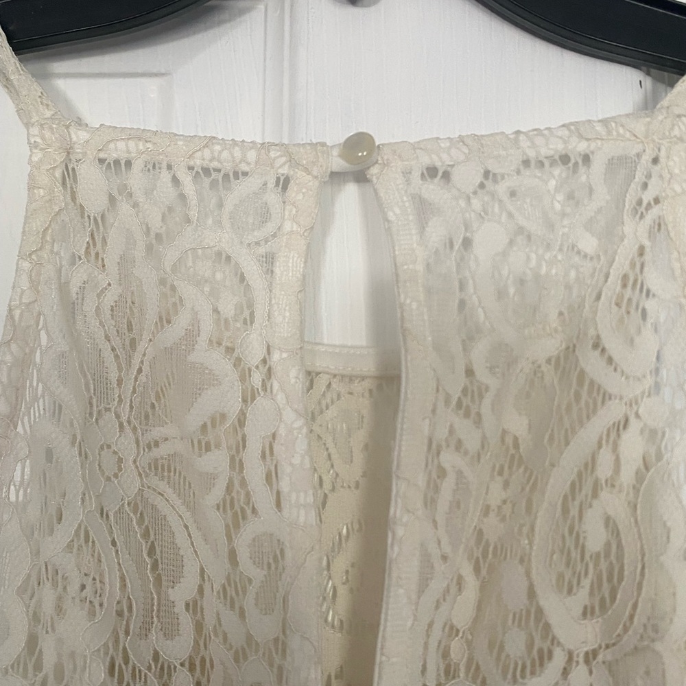 Junior’s Halter Dress w/ Lace - Picture 7 of 8